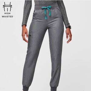 Figs Graphite high waisted Zamora joggers